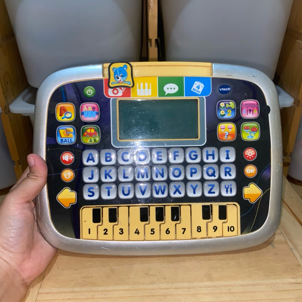 VTech Little Apps Tablet Black Mainan Edukasi Anak Toy Kid Musikal
