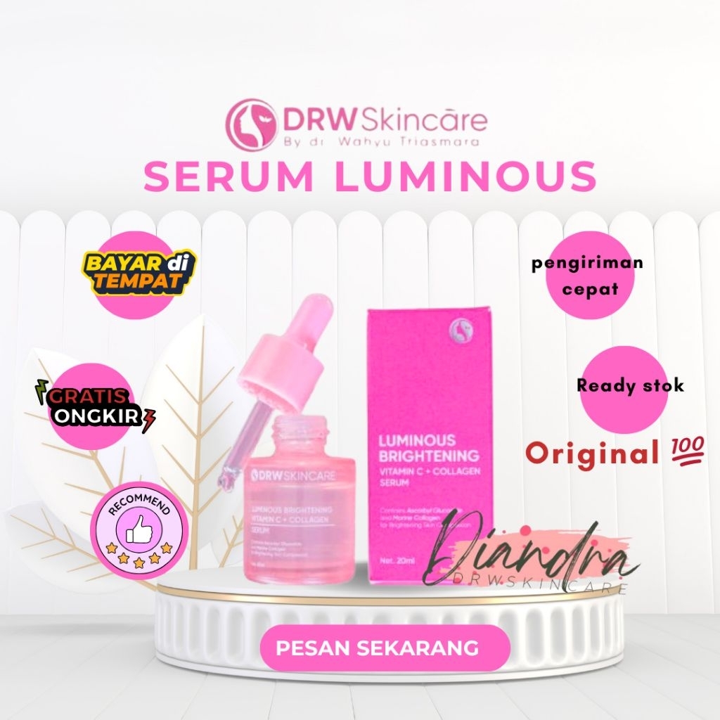 DRW SKINCARE Luminos Brightening VIT c + kolagen
