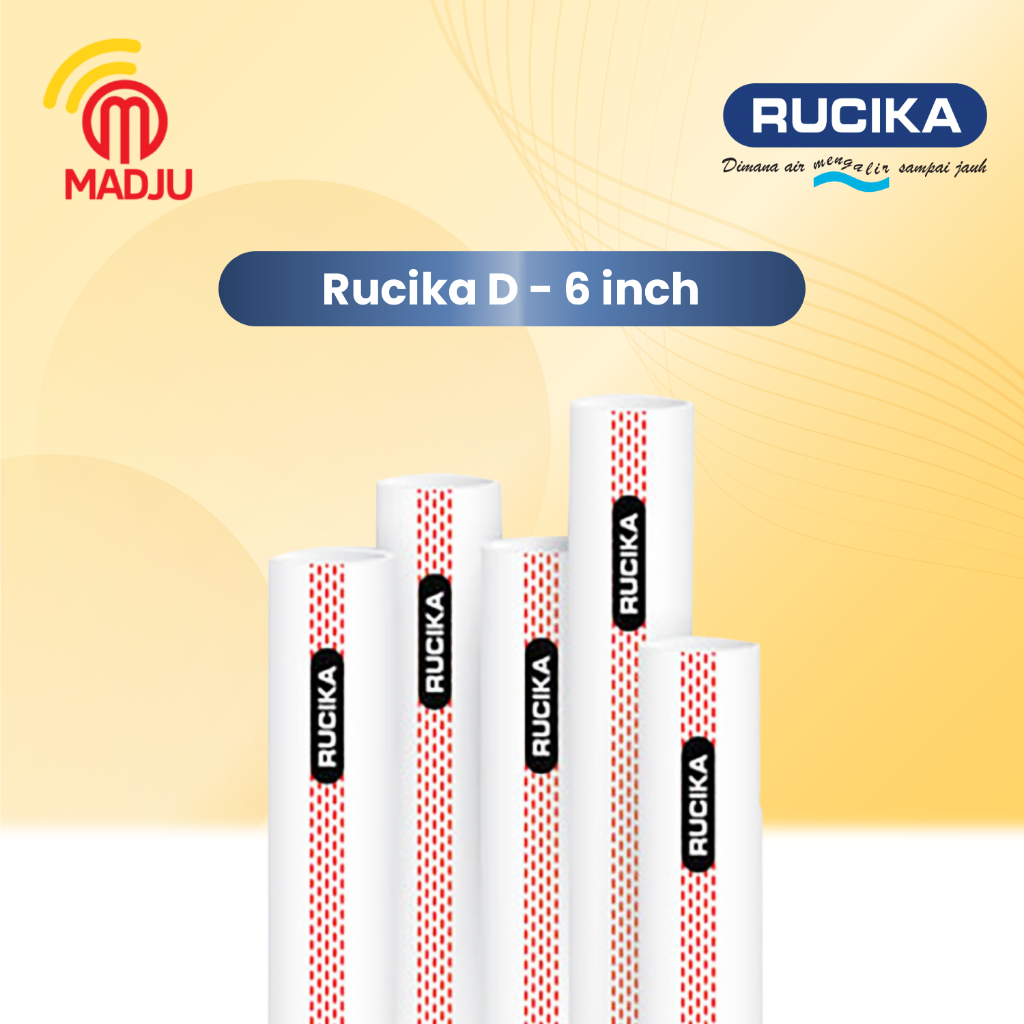 PIPA RUCIKA D - PIPA AIR ORIGINAL BY RUCIKA 6 INCH LIST PINK PIPA RUCIKA D (JABODETABEK) Bekasi Bara