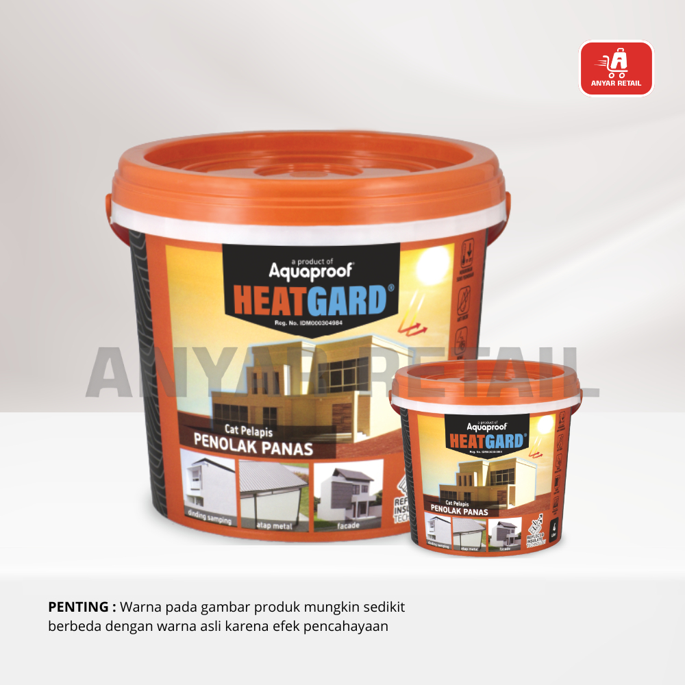 Aquaproof Heatgard Cat Pelapis Penolak Panas & Anti Bocor 4 Kg