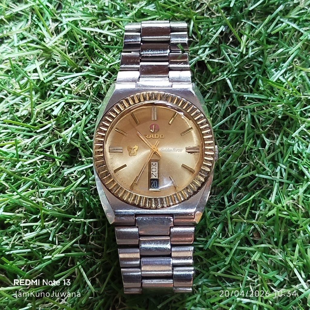 Vintage RADO Golden Horse Automatic jam tangan pria
