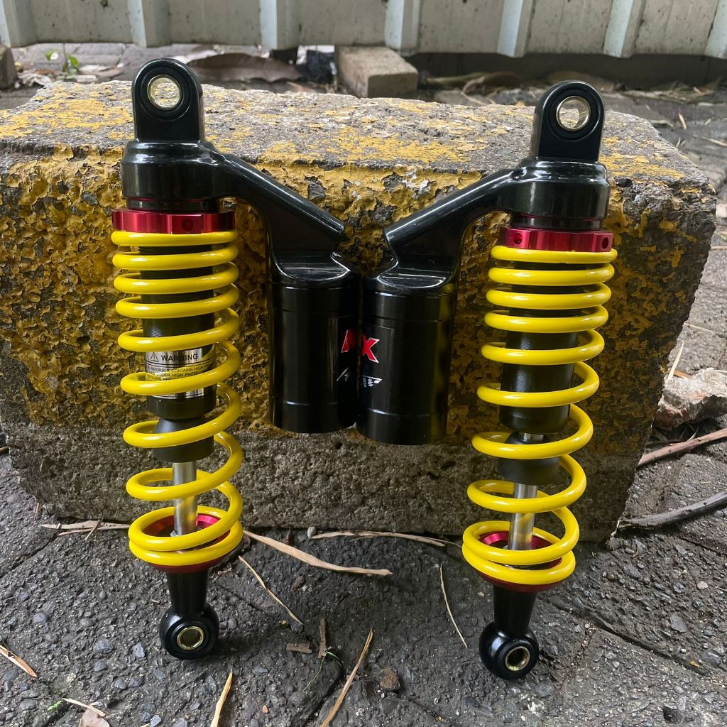 ShockBreaker Tabung Atas Hitam Bebek MSX Racing Kharisma/Supra X125/Supra Fit/New/Blade/Revo