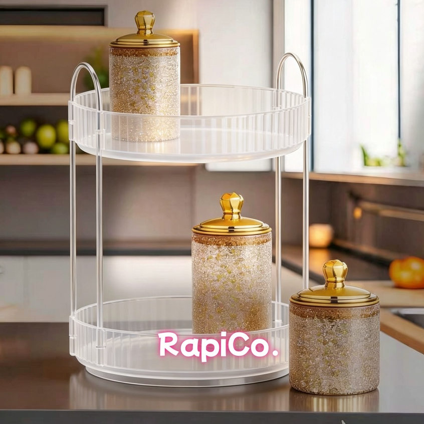 tempat aqua gelas estetik rak air mineral gelas putih transparan Rak Aqua Gelas Estetik Rak Serbagun