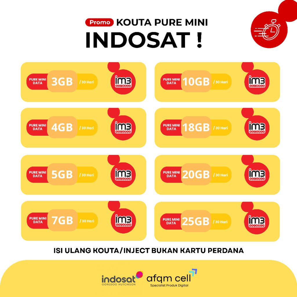 Paket Data Ekonomis Isi Ulang Kouta Indosat Murah