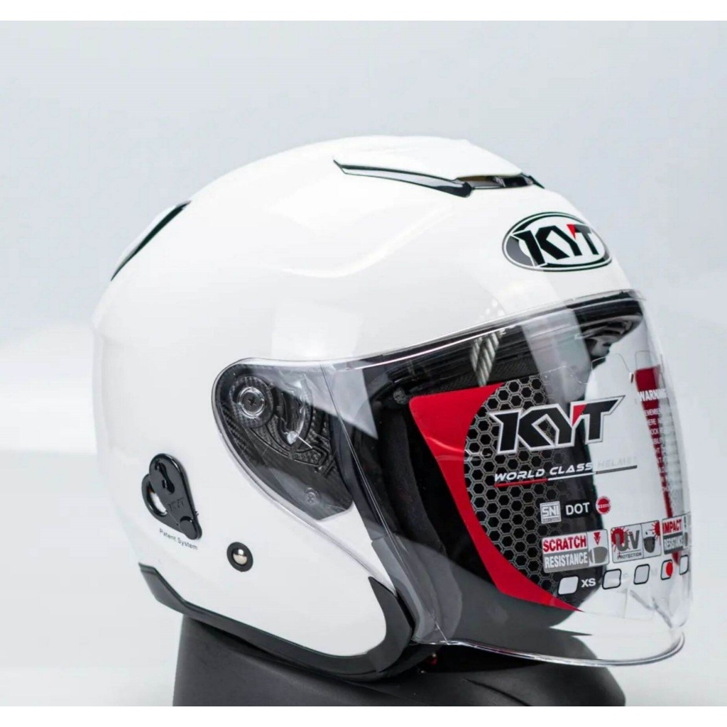 Helm KYT Kyoto mirip Asli 100% SNI Bonus sticker KYT