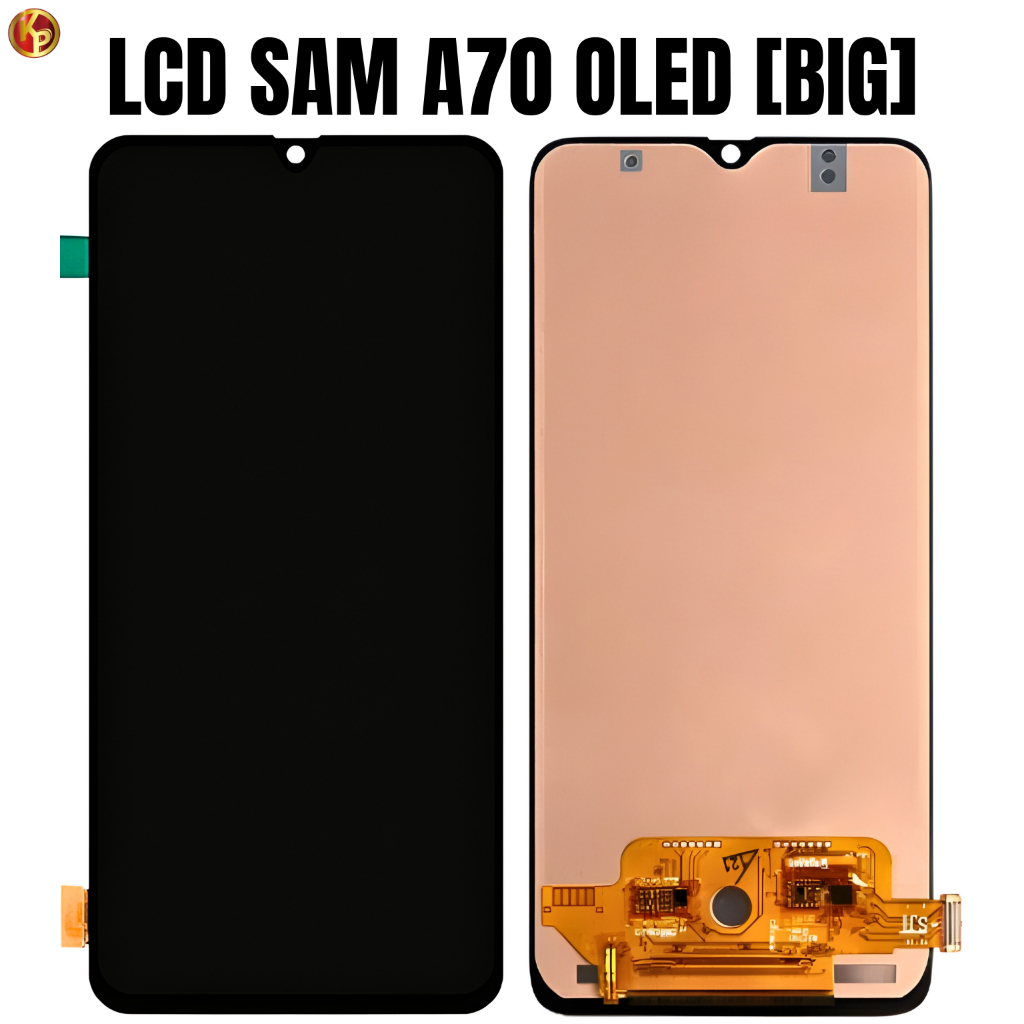 LCD + TOUCHSCREEN SAMSUNG A70 OLED [ BIG ] [ FINGER AKTIF ] KUALITAS ORIGINAL OEM