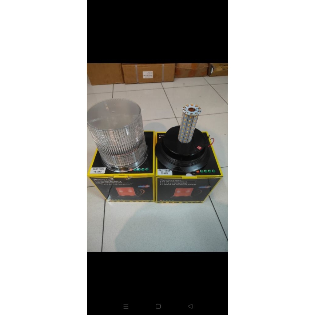 LAMPU ROTARY WARNING LIGHT WL 27 LED