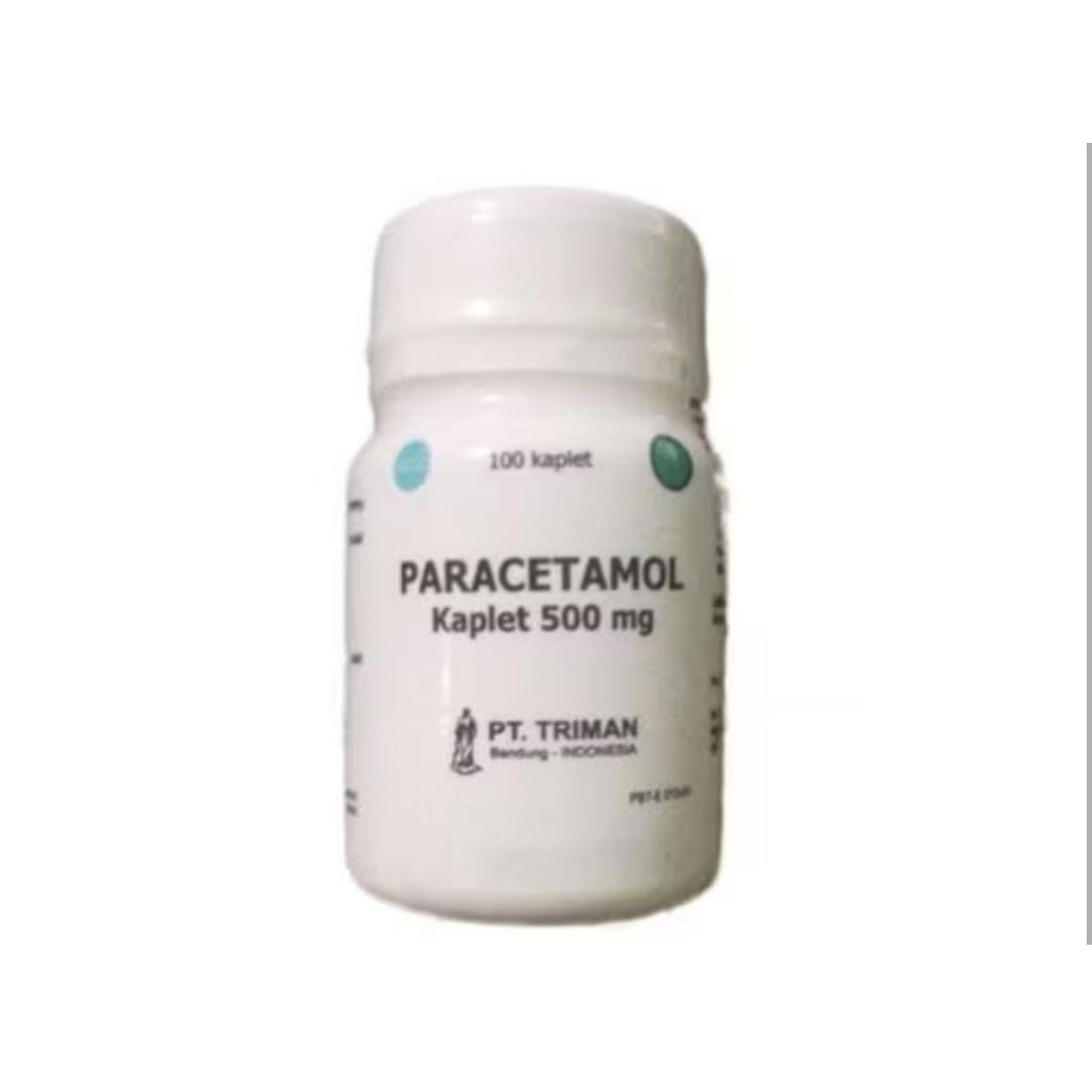 paracetamol trima 500mg 100tablet/botol
