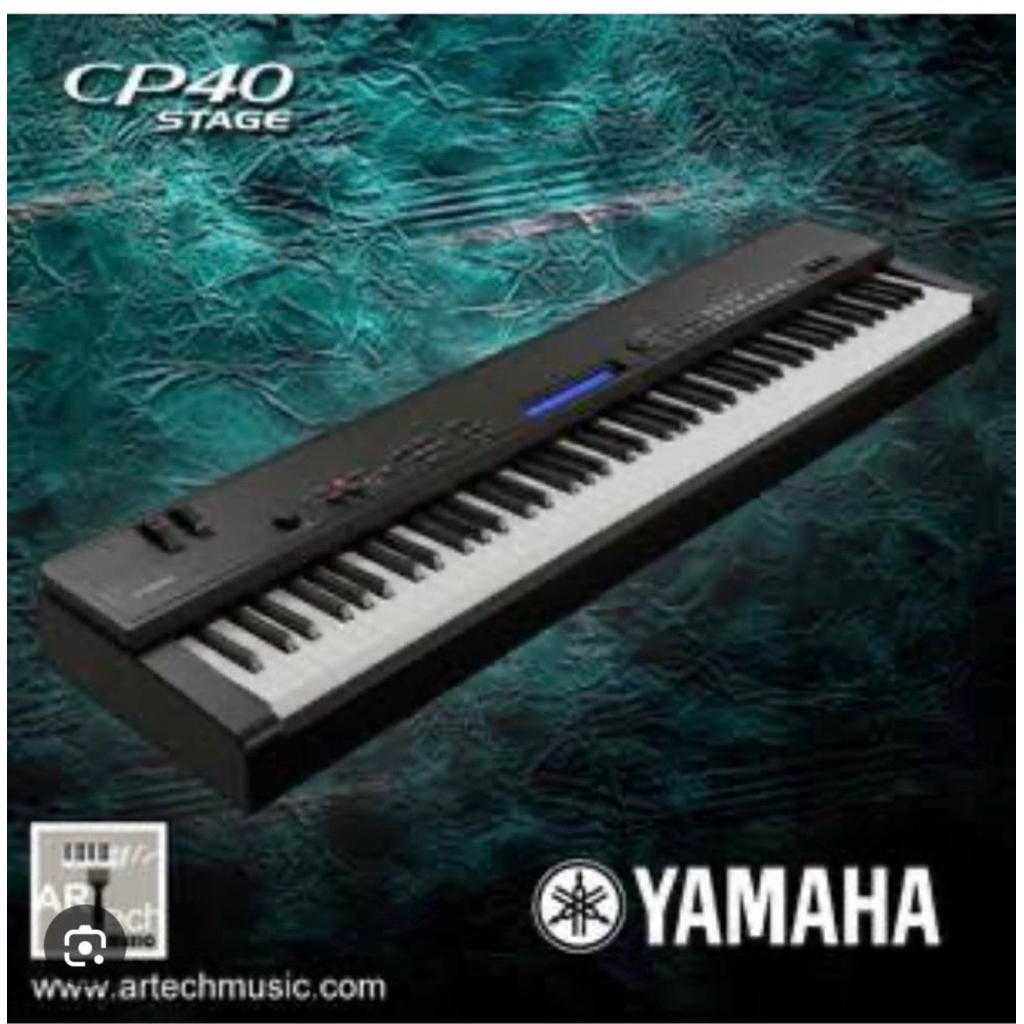 yamaha stage piano cp-40/cp40 kayboad(bekas)