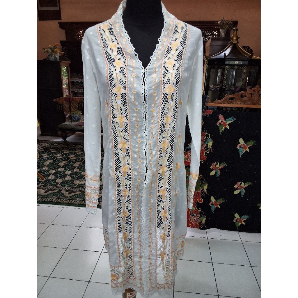 Kebaya Krancang/Kebaya Encim/Kebaya Betawi/Kebaya Encim Panjang/Kebaya Panjang Betawi