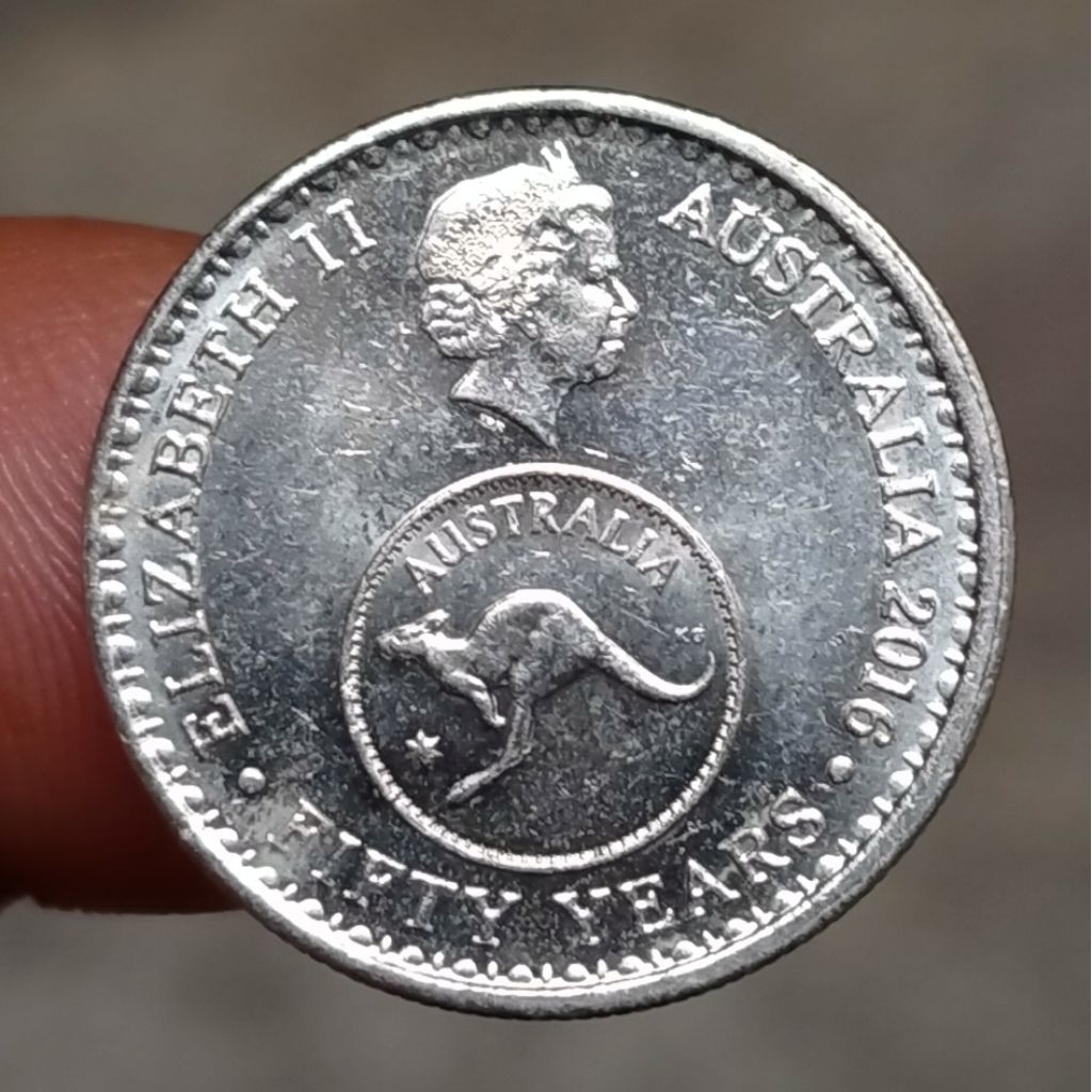 Koin Australia 5 Cents 2016 Comemmorative