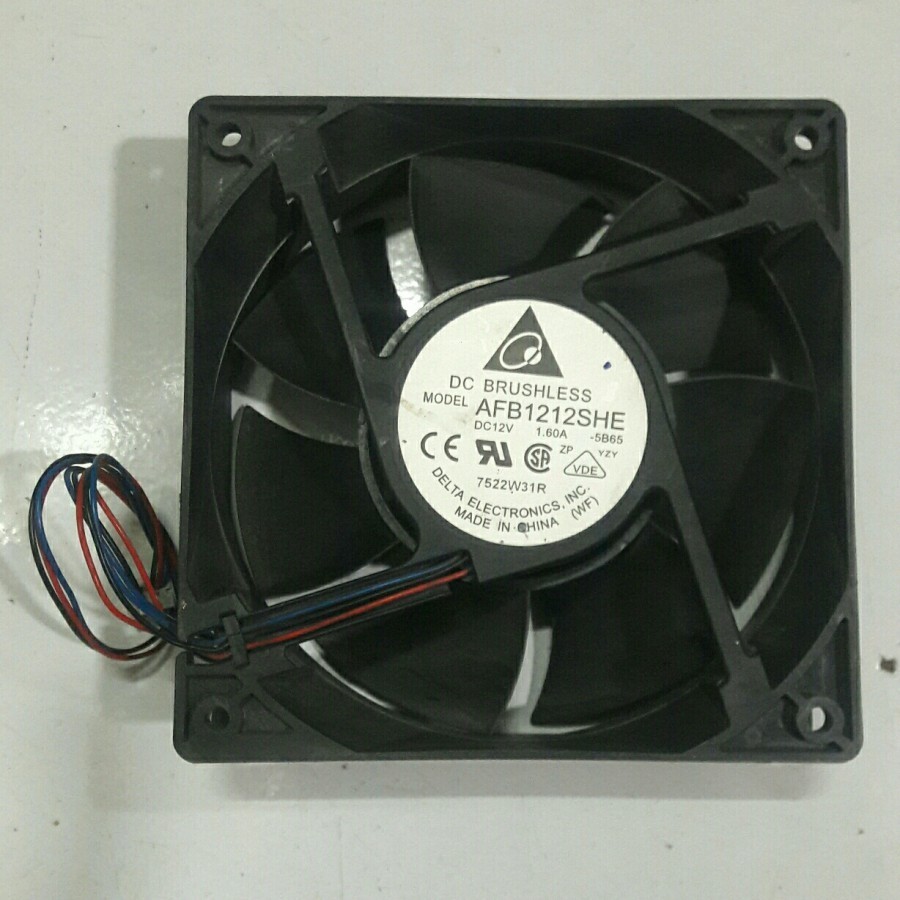 Kipas Fan dc 12x12 12v 1.6a fan dc 12x12 12v high speed ballbearing