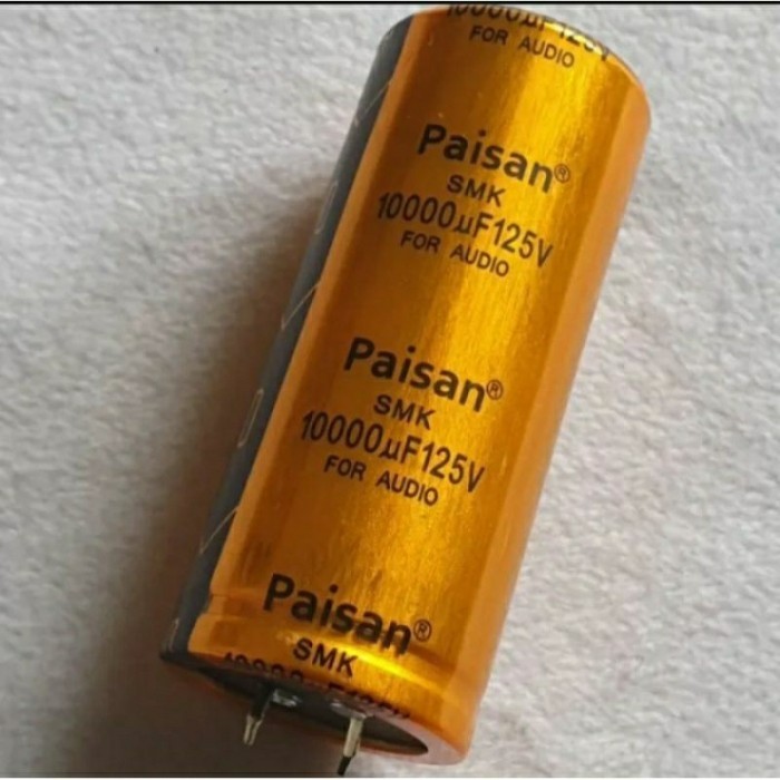 Elco Paisan 10000uf 125V Kapasitor Elco