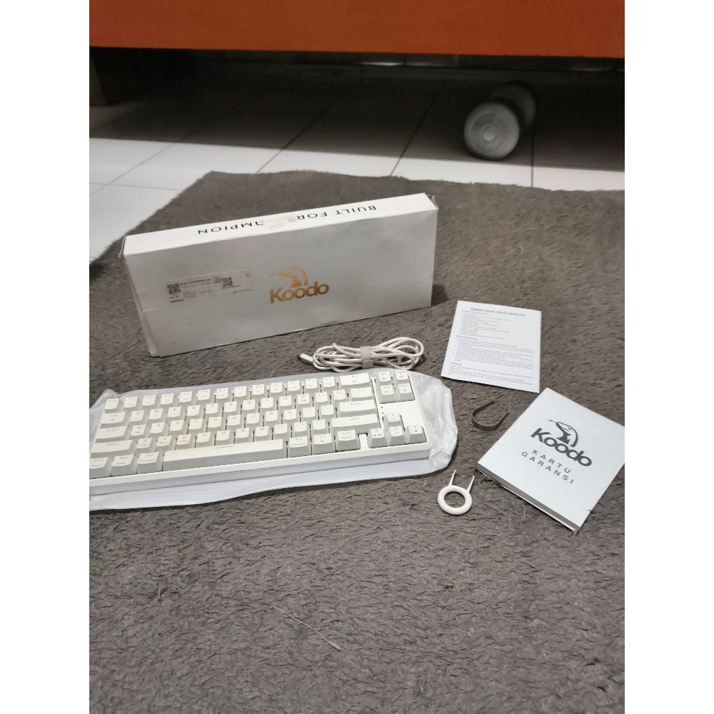 Koodo Arcadia Keyboard Mecha 68% Gateron Red Mulus no Minus