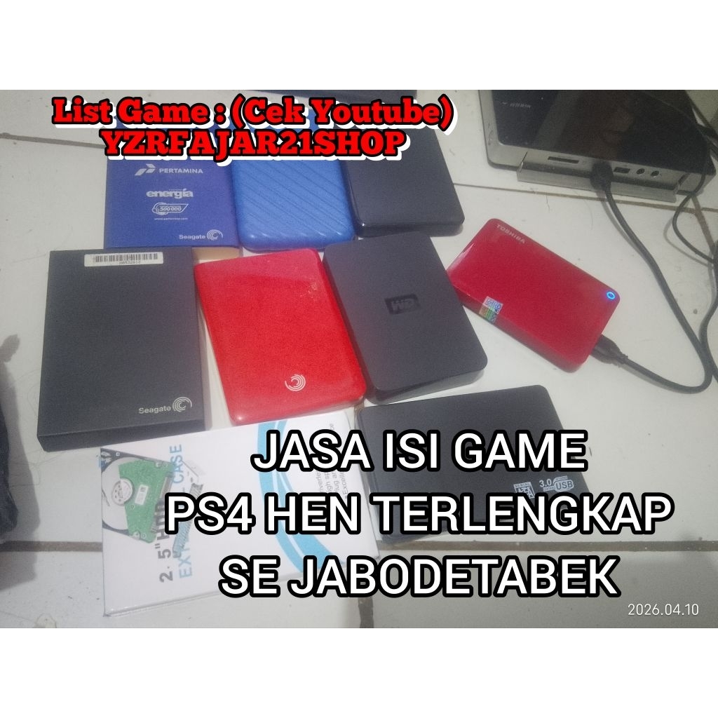 JASA ISI GAME PS4 HEN TOKO TERPERCAYA GAME BANYAK