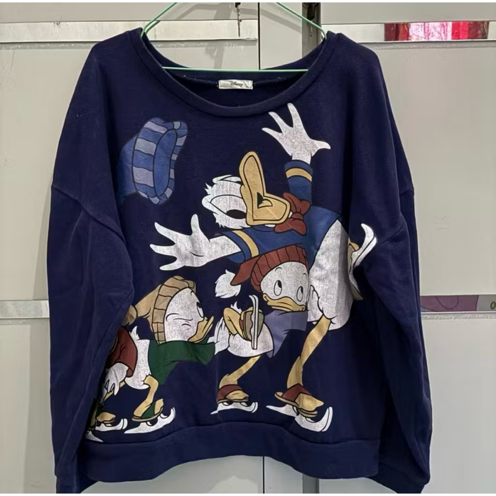 pl SWEATER CREWNECK DISNEY DUCK