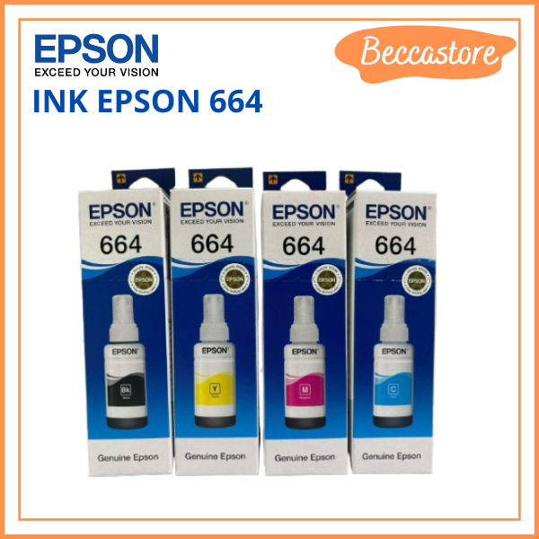 TINTA EPSON T664, 664 ORIGINAL
