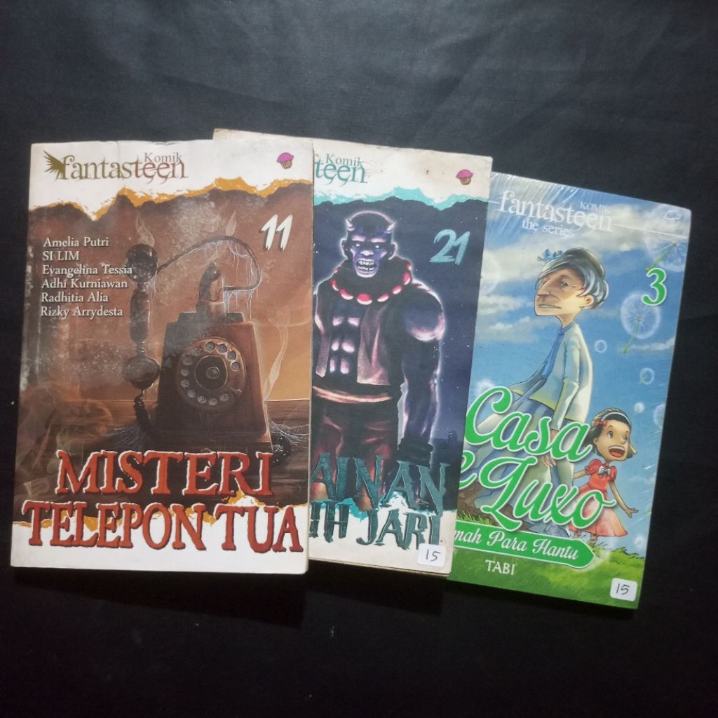 Kumpulan Komik Fantasteen / Komik Gramedia / Misteri Horor Ringan Supranatural Cerita Anak Muda Indo