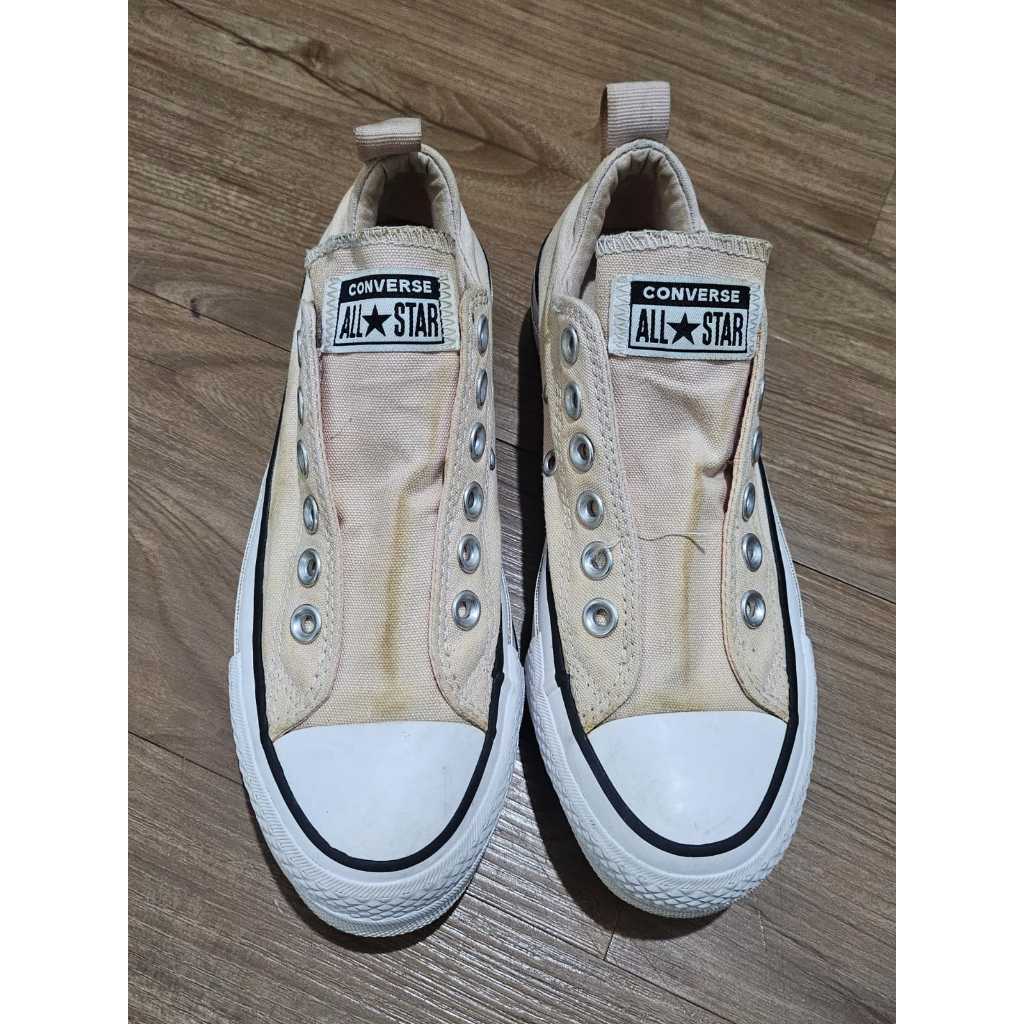 [PRELOVED] SEPATU Converse All Star Lift Slip-On Coral Original - Size 36 Bekas