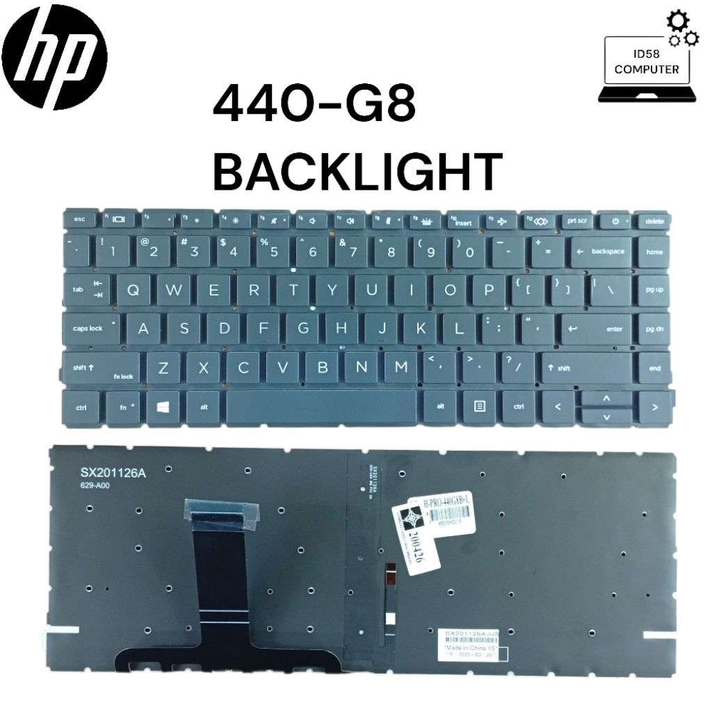 KEYBOARD HP PROBOOK 440 G8 BACKLIGHT