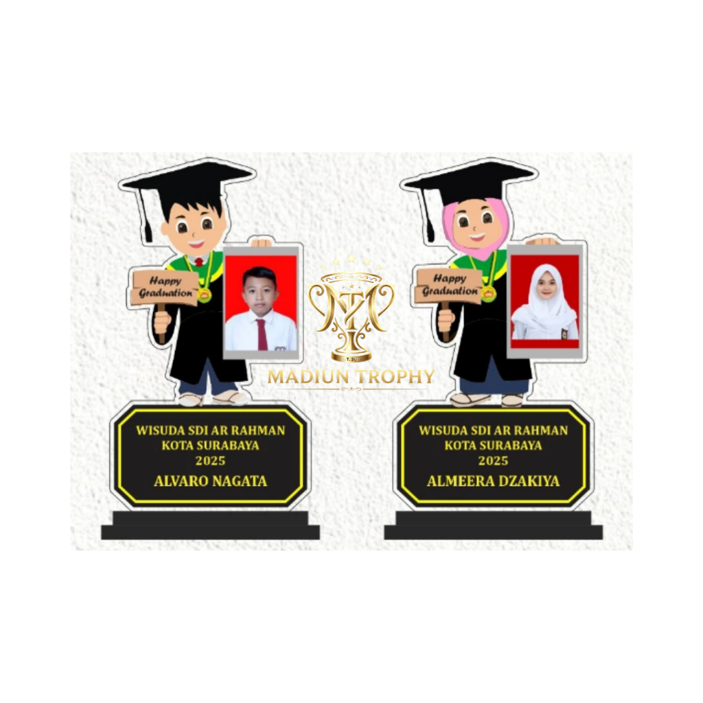 Plakat Akrilik Custom Free Custom Foto Plakat Wisuda Custom Foto