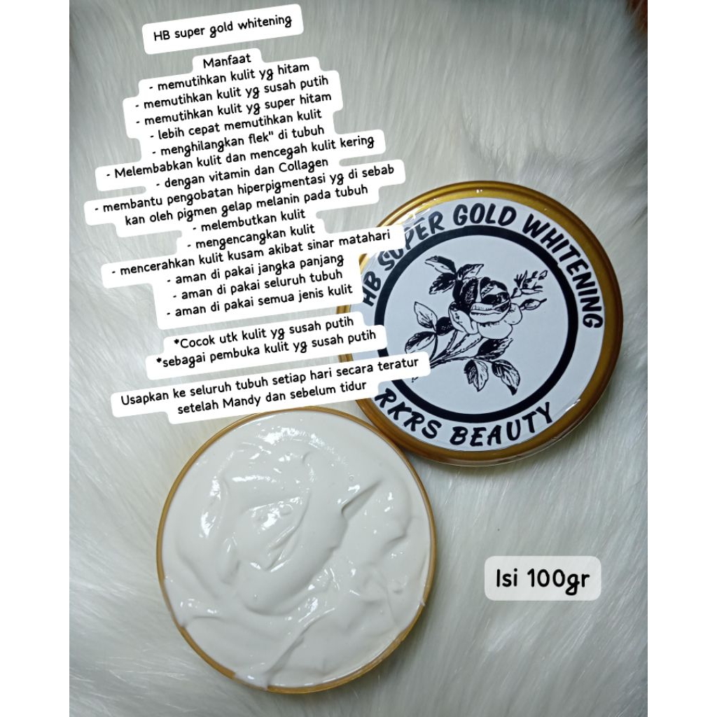 hb super gold whitening dosting