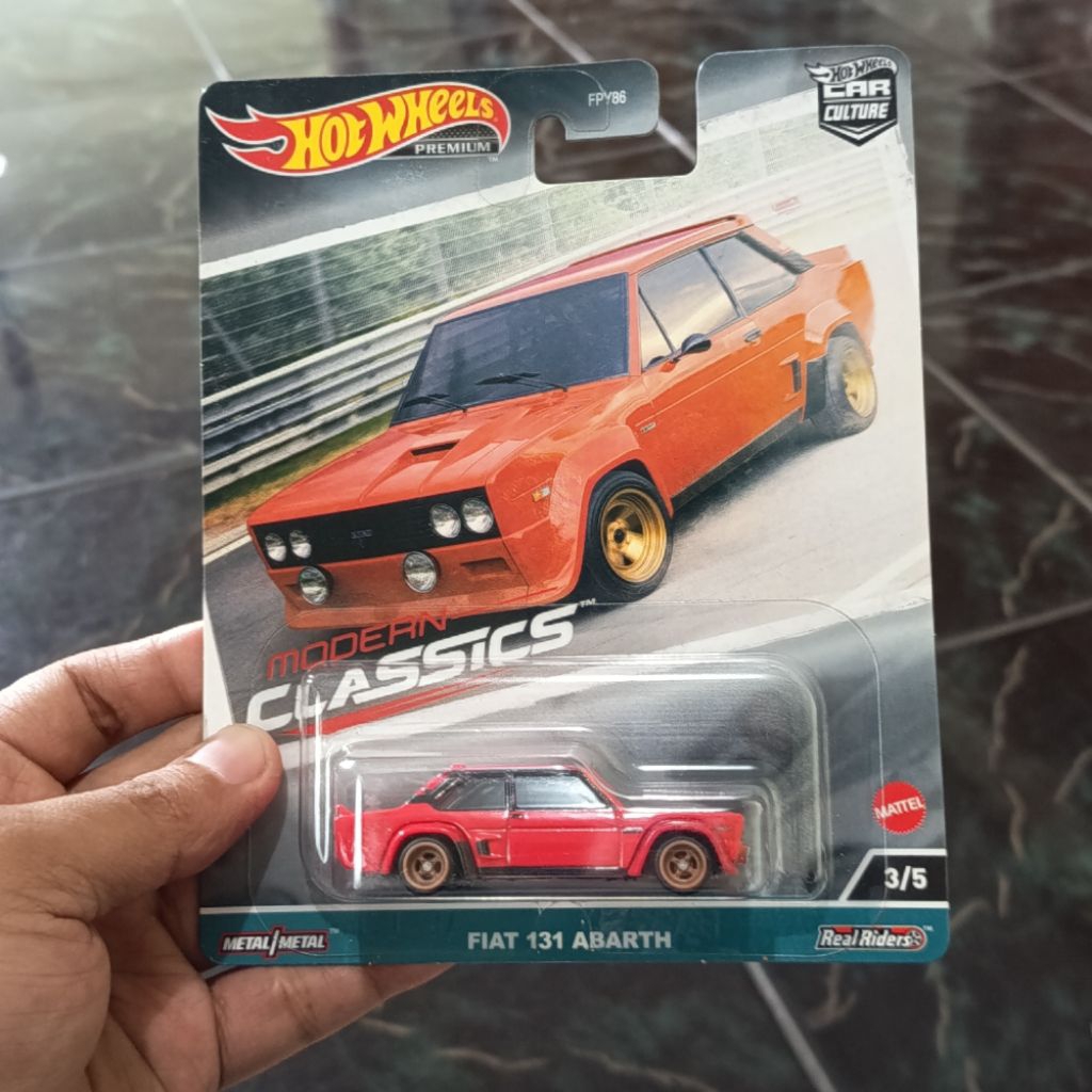 hot wheels premium fiat 131 abarth