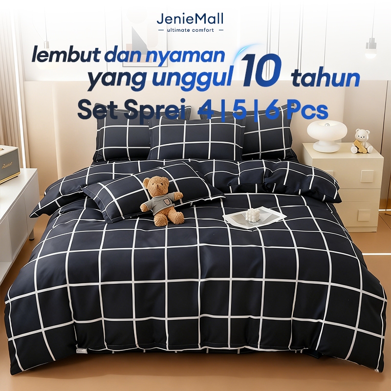 Bed Cover Set Dengan Sprei Set SetBedCover SpreiSet DecorKamarTidur SpreiNyaman BedCoverElegan HomeD