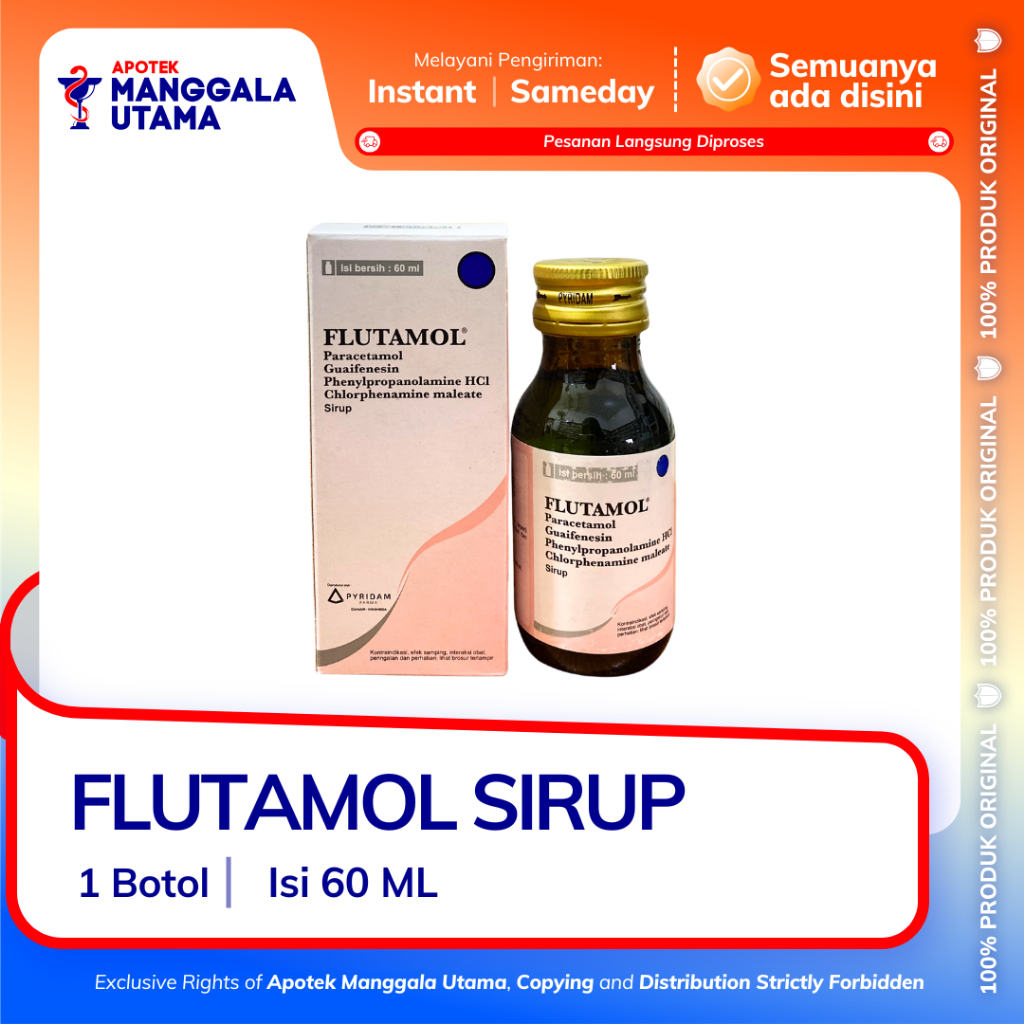 FLUTAMOL SIRUP 60 ML