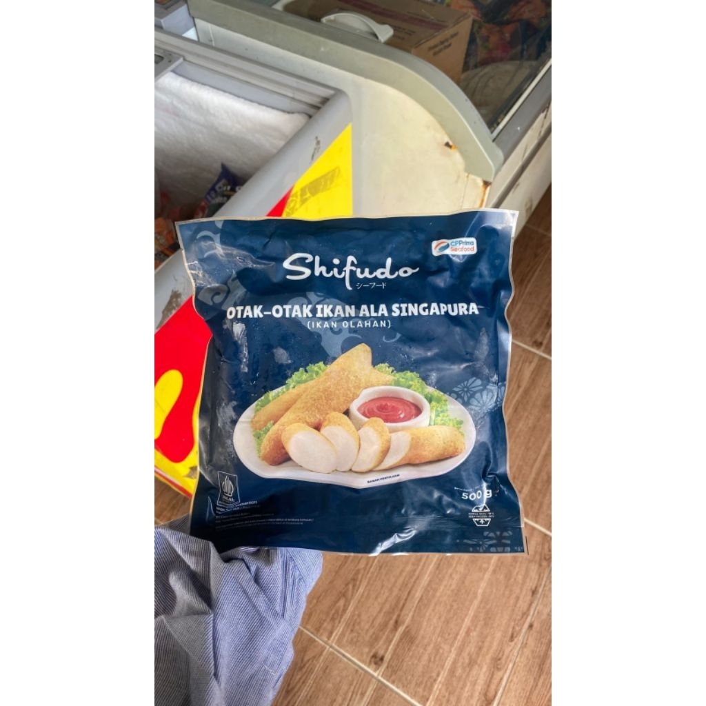 Shifudo Otak Otak Singapur Jumbo 500gr Frozen food cik ntik Jambi cemilan jajanan