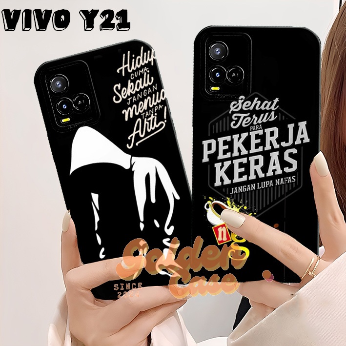 Softcase Vivo Y21s / Y21 / Y21T / Y21A / Y33T / Y33S Terbaru - Case Hp Vivo - Casing Vivo - Case Len