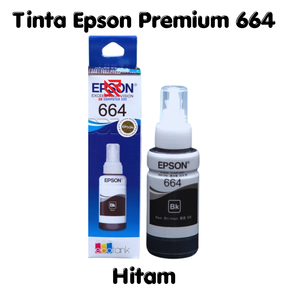Tinta Printer Epson 664 UNTUK PRINTER SERIES L100,L110,L120, L121