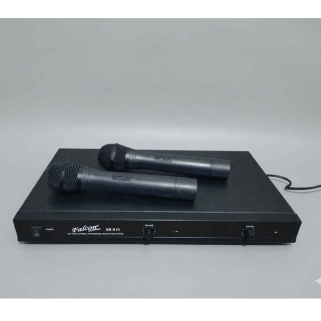 Mic Wireless Falcon SB 810 Double Mic (Bekas)