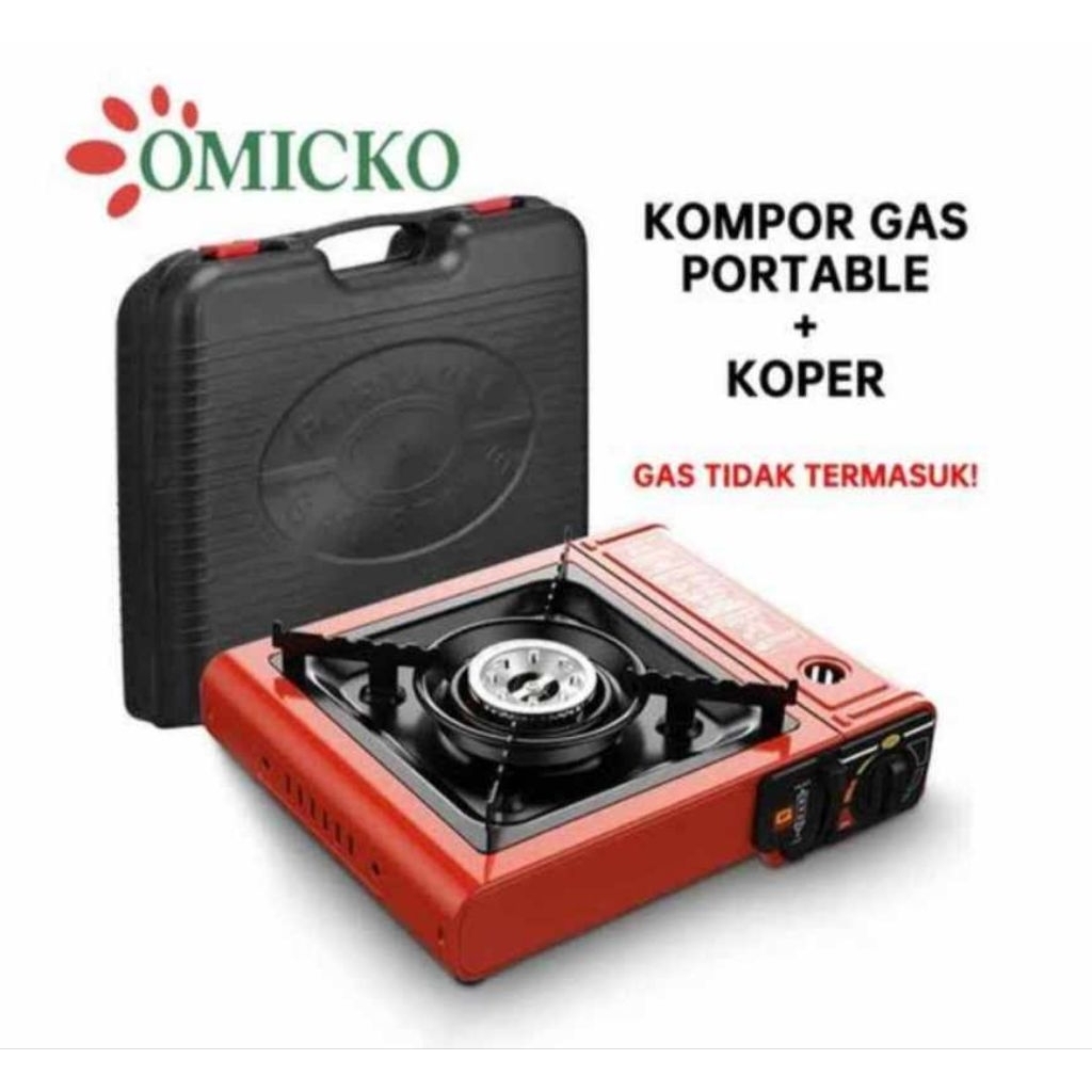 Kompor Gas Portable / 1 tungku / 2 tungku