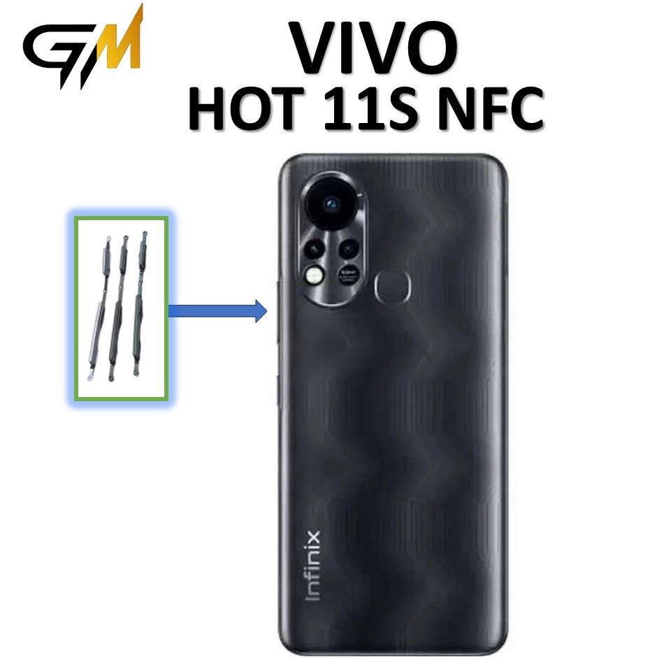 TOMBOL LUAR INFINIX HOT 11S NFC / X6812 ON / OFF + VOLUME