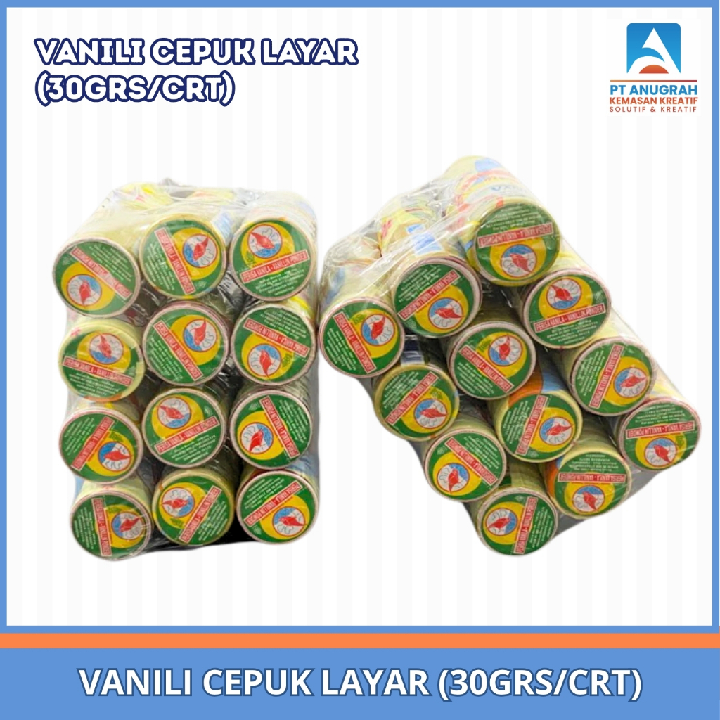 Vanili Cepuk Layar @72 Pcs / Slop