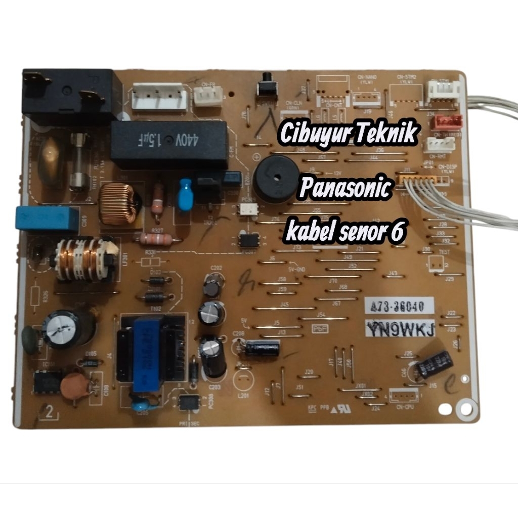 Modul AC Panasonic Soket Sensor 6 Sensor AC Panasonic Kabel 6