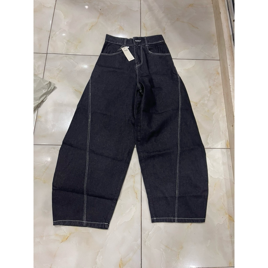 PRELOVED BARREL JEANS ATWEL