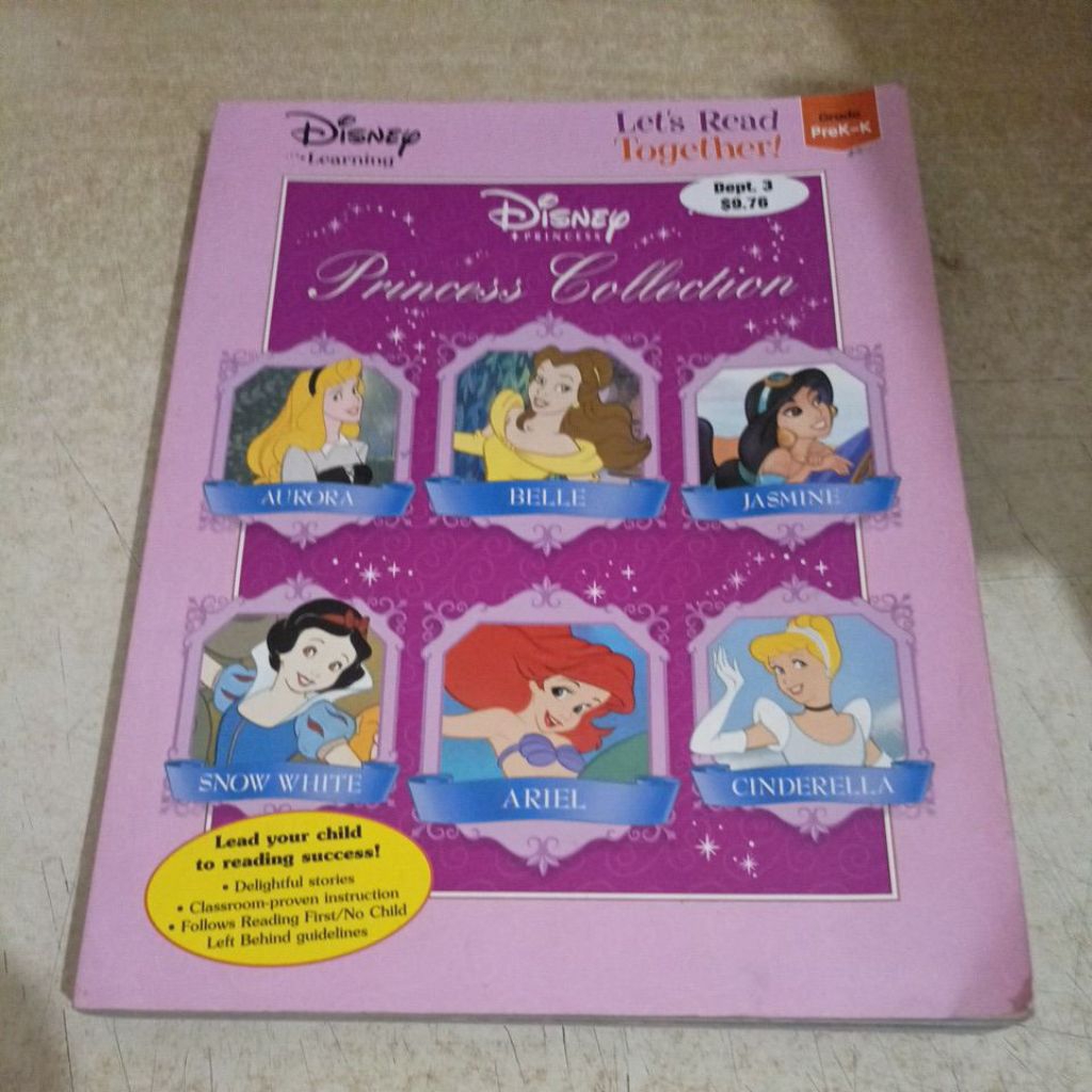 Buku Disney Learning
Let's Read Together

Princess Collection