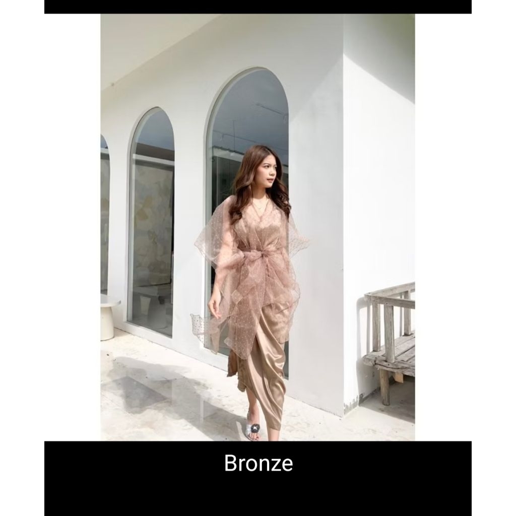 1 set dress by namelis (cocok untuk wisuda, kondangan,dll)