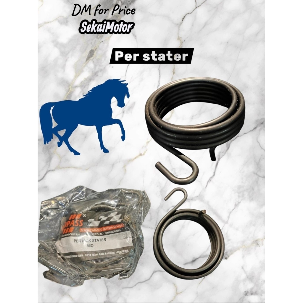pegas stater motor model Mio harga satuan