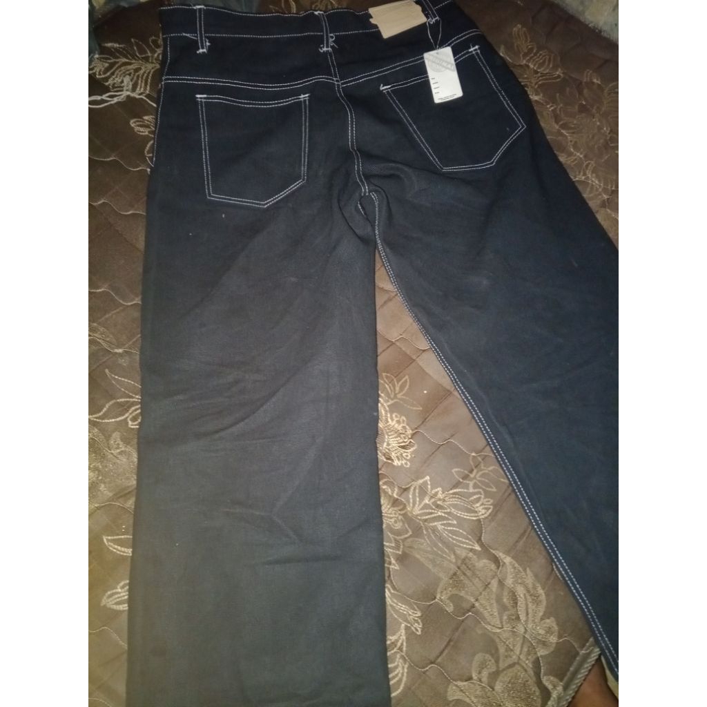 raw denim baggy