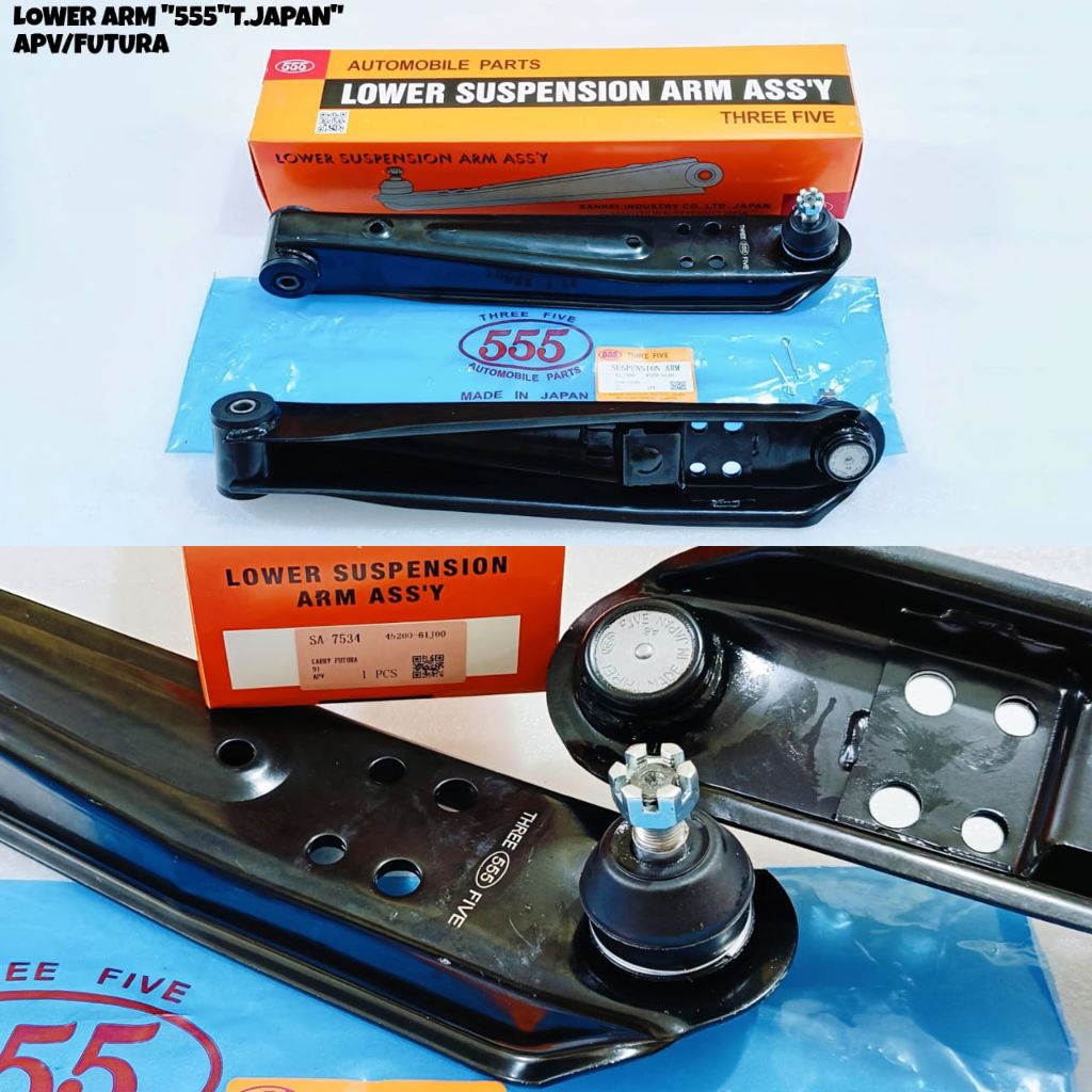 lower arm "555"T.japan" apv/futura original