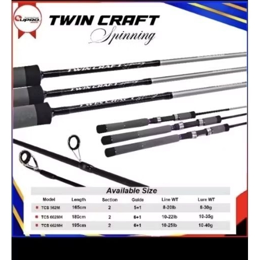 joram EUPRO TWIN CRAFT | Spinning | casting,jigging, light popping