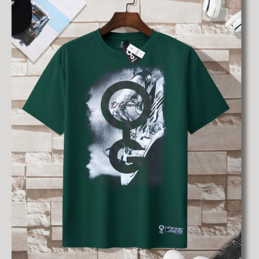 Kaos cowok keren outfit kekinian bahan katun adem nyaman ukuran M-L-XL