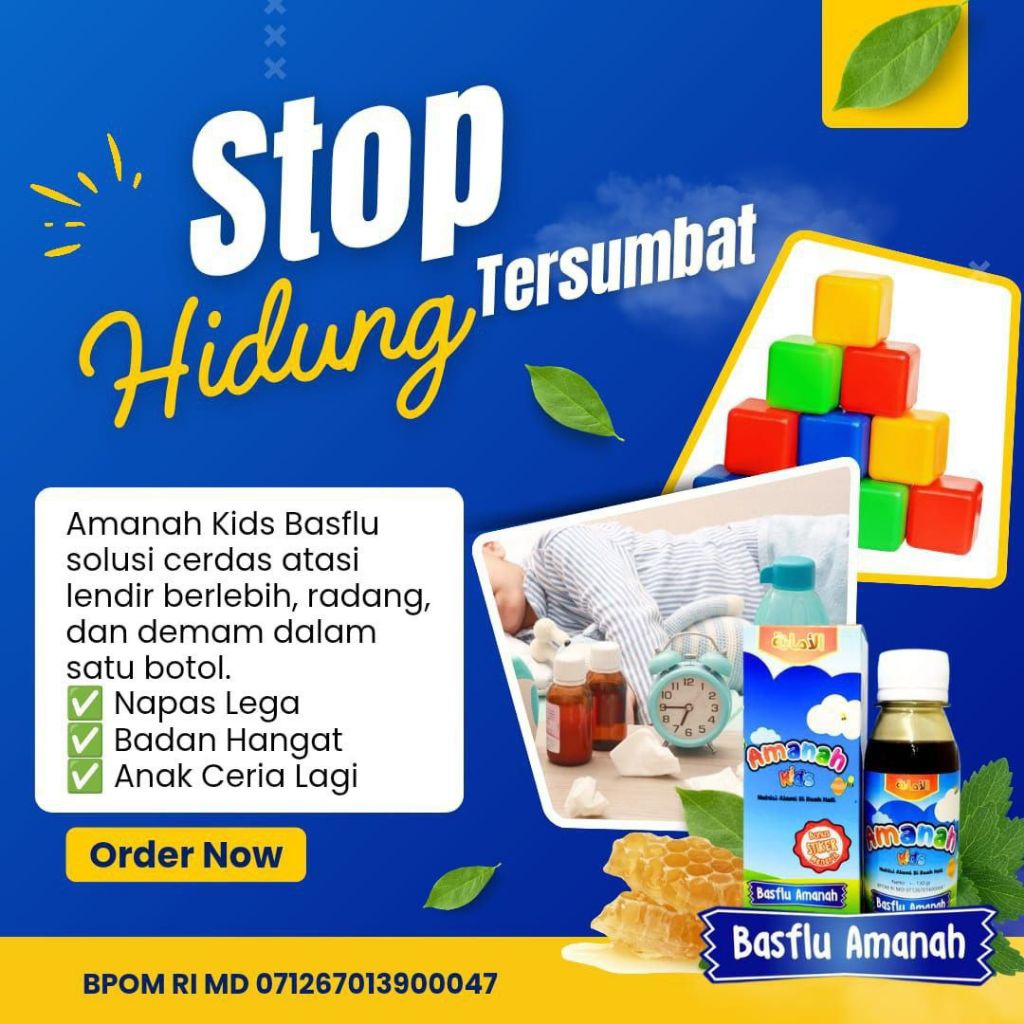 BASFLU 130g Obat Herbal Batuk flu anak