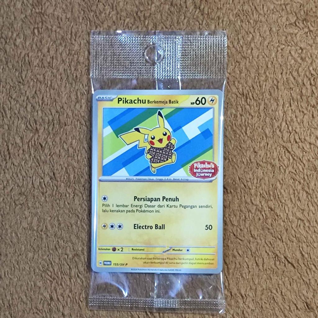 Kartu TCG Pokemon Indonesia : Pikachu Batik (Pikachu's Indonesia Journey) - Staryu ver