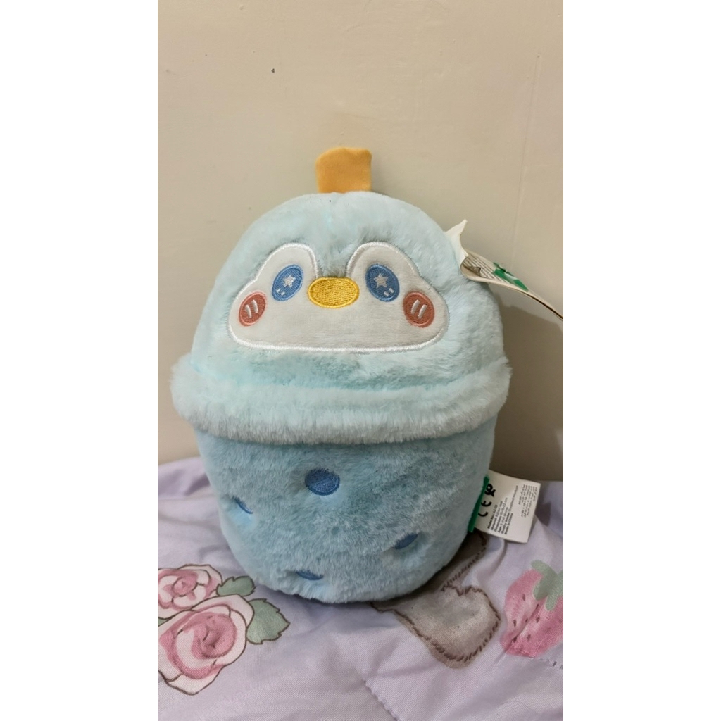Preloved boneka pinguin bubble boba mumuso doll