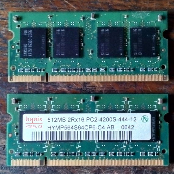 HYNIX HYMP564S64CP6-C4 AB 512 MB PC2-4200 DDR2-533 200PIN (1MOD)