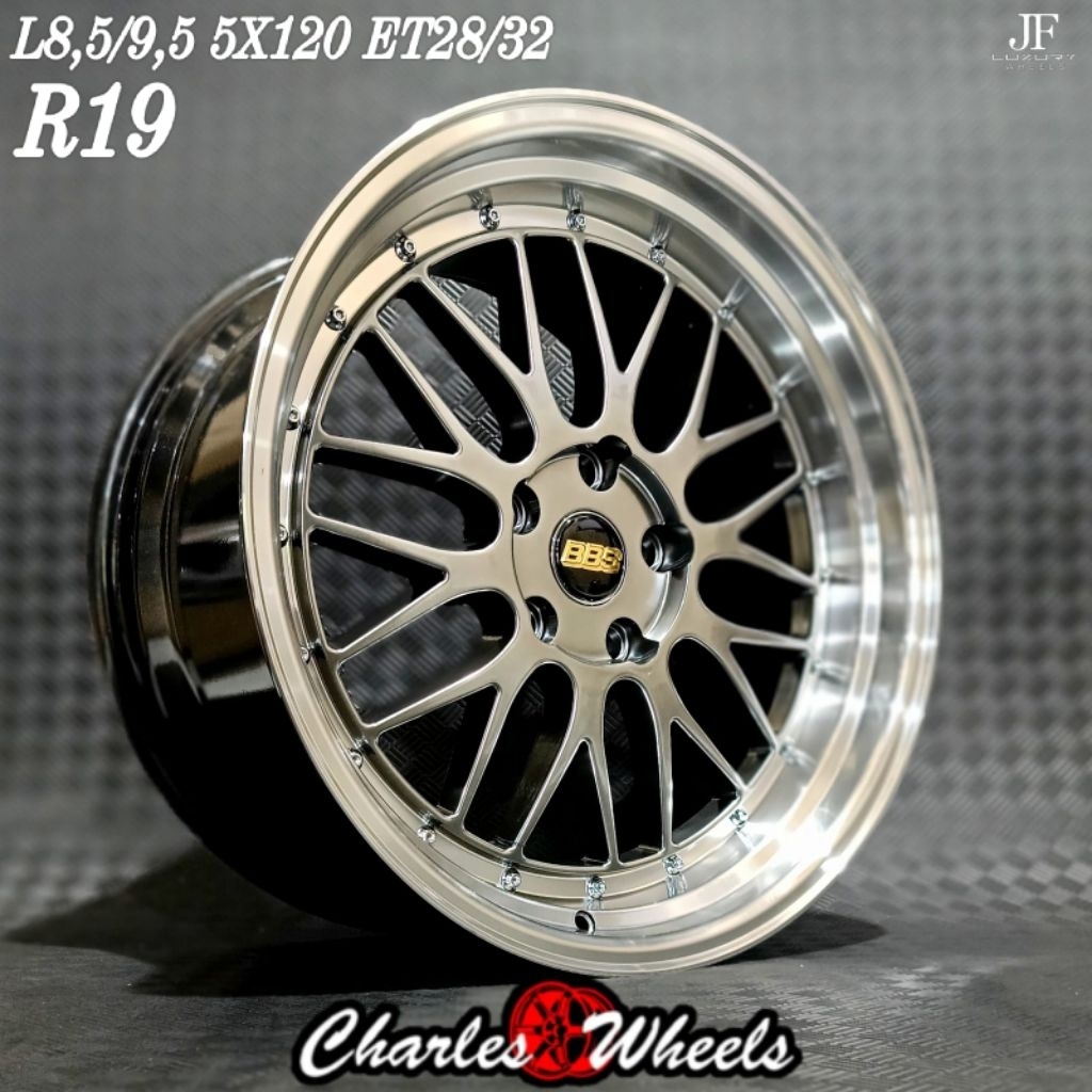 JUAL VELG BBS LM R19 5X120 BMW ALPHARD BYD DLL